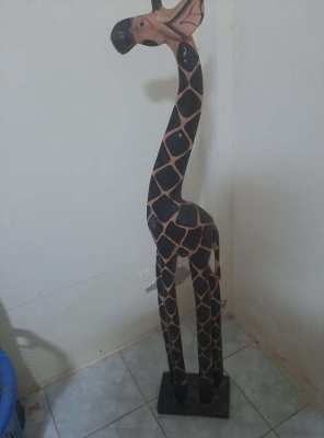 Wooden Giraffe 