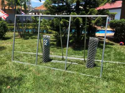 Galvanized four cant pipe TMT 32 x 32 x 6000mm, 27,5 Meter 