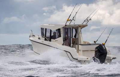 Quicksilver 805 Pilothouse,Black Mercury 300V8,2023