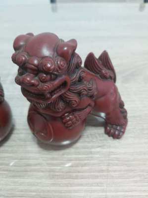 A pair of chinese foo dogs price includes delivery