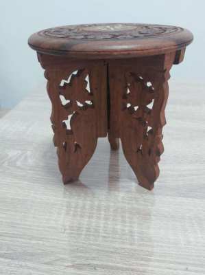 Chinese wooden vase stand 6