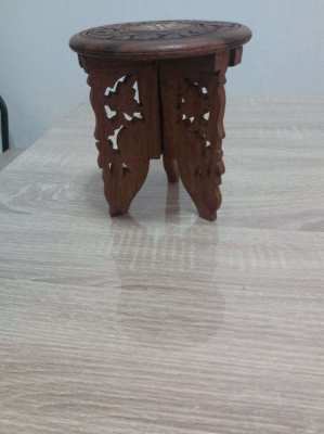 Chinese wooden vase stand 6