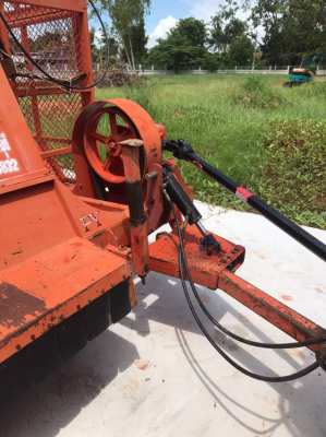 Grass cutting trailer