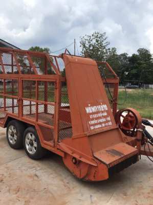 Grass cutting trailer