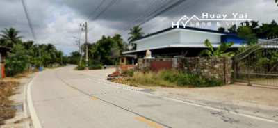 #1532   Dream villa plot of land for sale. Huay Yai