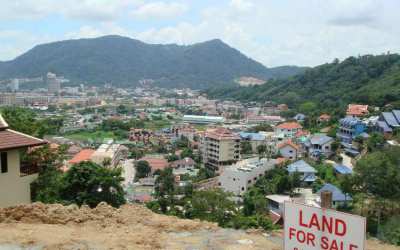 Seaview land for Sale Patong