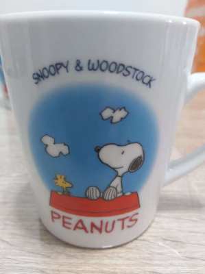 Two boxed snoopy cups by united feature syndicate