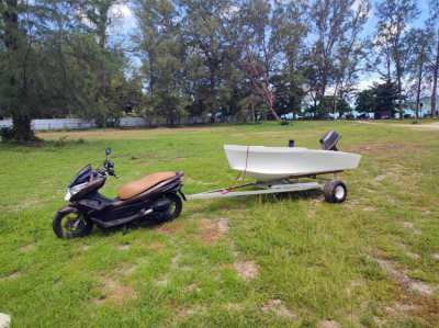 9ft Tender NEW ! BOAT ONLY !!! + launching trolley for SALE