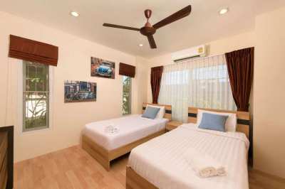 4 Bedroom + office + play room pool villa for rent in Rawai