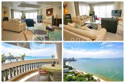 ☆ HOT!!! For Sale | 200 sqm. Gorgeous 3Bed Apartment | Wongamat Beach