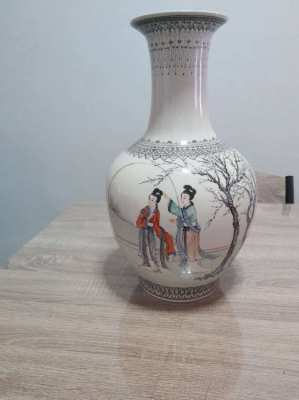 Very large republic period chinese vase 17