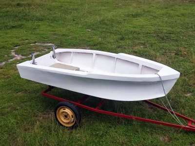 Fiberglass Speed boat 9ft + NEW Tailer = 25000 b FAST SALE