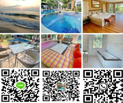 Big Beach villa at Najomtien 46 for rent