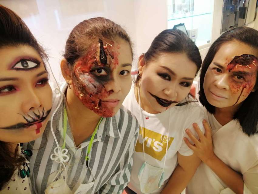 Halloween Makeup Phuket