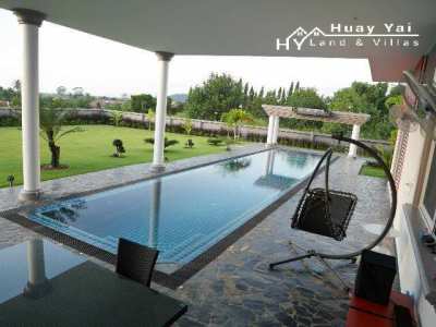 #3394  Large 3 storey Pool Villa on 1 rai. Owner finance