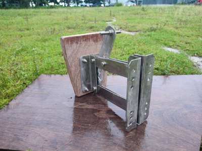 Stainless Outboard Engine Bracket. 