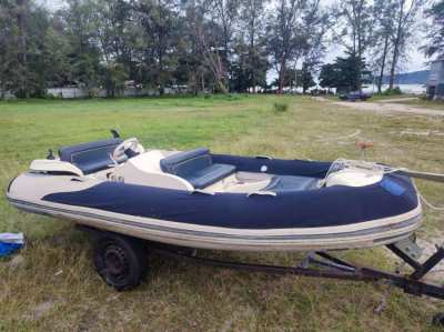 249000 b. ! Avon Jet Boat 4.3m. + Trailer + 250$ TOY  , for SALE