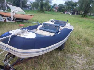 249000 b. ! Avon Jet Boat 4.3m. + Trailer + 250$ TOY  , for SALE