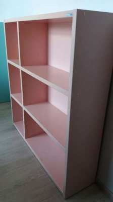 SALE!  STRONG MODERN CONTEMPORARY BOOKCASE/STORAGE UNIT-THREE SHELVES 