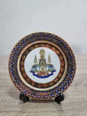 Beautifull handpainted Thai Benjarong 6