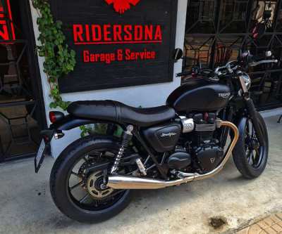 #SOLD# Triumph Street Twin 900 T100 2016 Only / 7000km