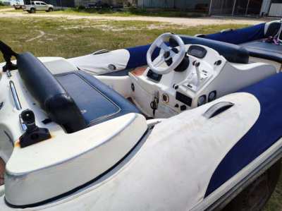 185000 b. ! Avon Jet Boat 430 , 100 HP, for FAST SALE