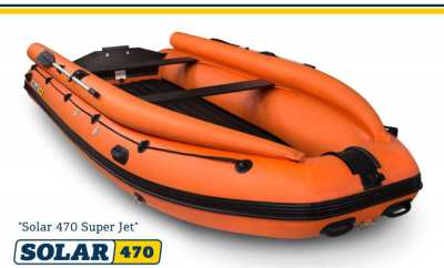 Inflatable boat SOLAR 470 Super Jet Tunnel