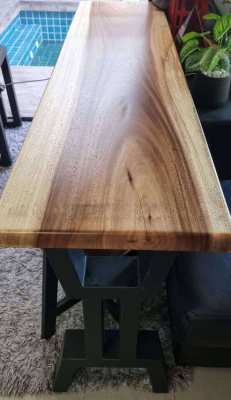 DISCOUNTED NEW HARDWOOD  BAR/DESK/HALLWAY TABLE 