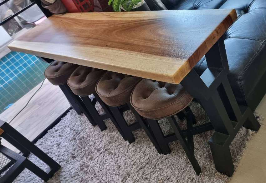 DISCOUNTED NEW HARDWOOD  BAR/DESK/HALLWAY TABLE 