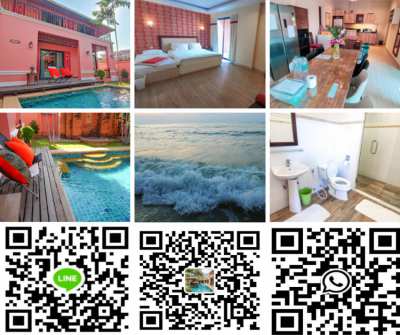 Pratamnak 6 B/R villa with private pool for rent short term