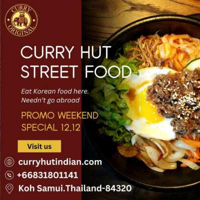 Best Indian Restaurant in Samui Thailand - CURRY HUT INDIAN RESTAURANT