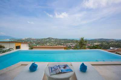 Luxury pool 4 bedrooms villa at Plailaem