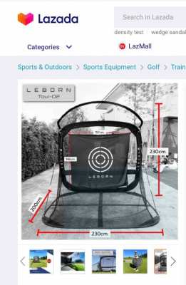 Leborn golf net - brand new