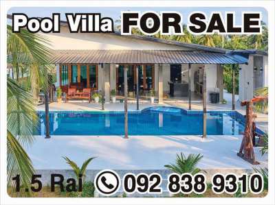Pool Villa on the beach