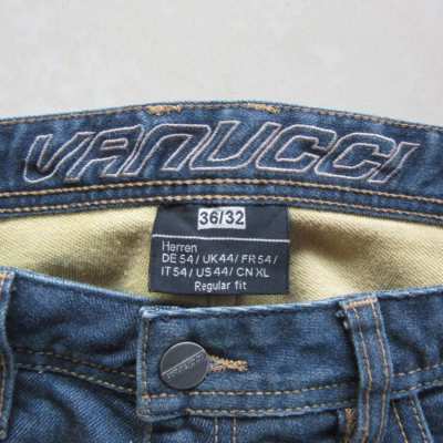 Vanucci Italian motorcycle jeans – with kevlar & Knee protection