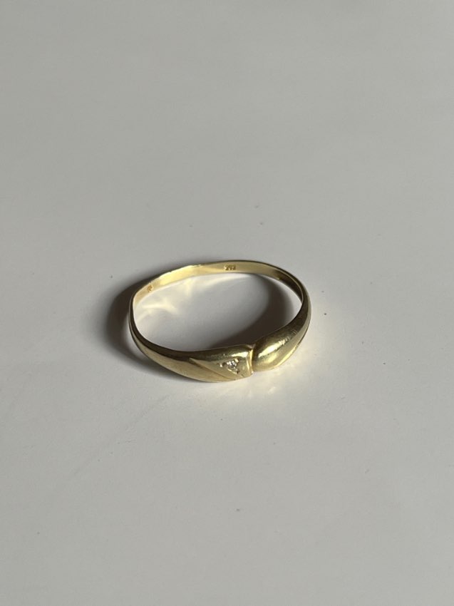 Gold Ring 14 karat , Beautiful Gold Ring 585 