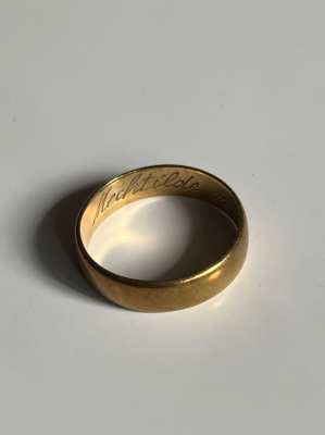 Gold ring 14 Karat, Gold Ring 585 --REDUCET----