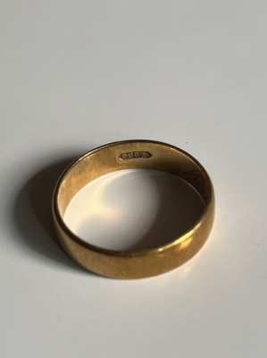 Gold ring 14 Karat, Gold Ring 585 --REDUCET----