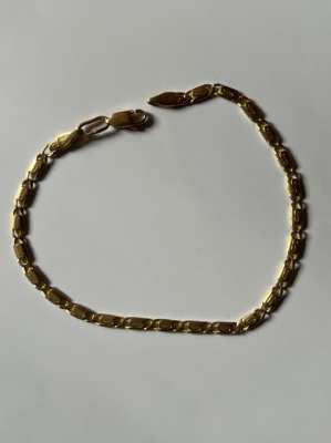 Gold bracelet 18 Karat, beautiful gold bracelet 750 DUBAI  --REDUCET--