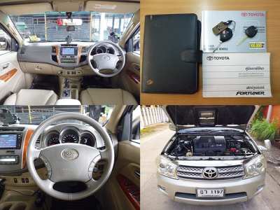 2010TOYOTA FORTUNER 3.0V VGS TURBO ออโต้ รถบ้านสวยจัดน๊อตไม่ขยับ