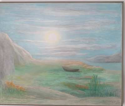 Coastal Landscape! 6 Oil Paintings by Artist Carl Lindberg. BEST OFFER