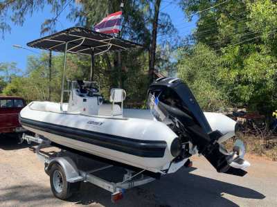 GEMINI RIB 550 WR MERCURY 115 SEA PRO 