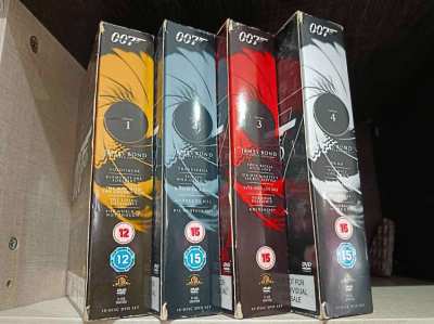 James Bond DVD's