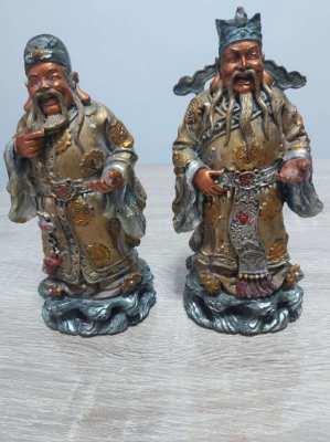 Stock clearance Two chinese male figures 8