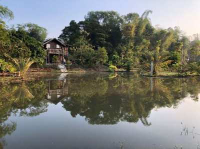 Vacation Home by River in Maetang-Maerim, Chiang Mai for sale