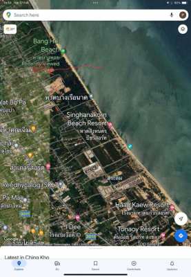 8.7 Acres Land near Banghoi Beach for Urgent Sale, Songkhla Province 