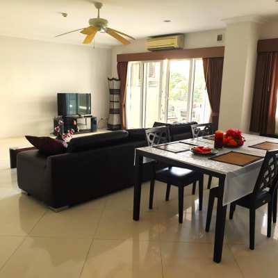 3.5 mil THB  two bed 138 sq m furnishe condominium for sale pool view 