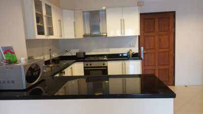 3.5 mil THB  two bed 138 sq m furnishe condominium for sale pool view 