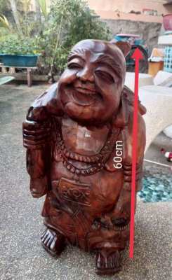 wooden statue