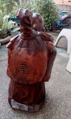 wooden statue